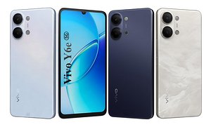 3D model Vivo Y6e All Colors