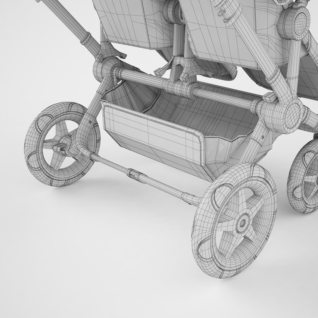 3D multipurpose carriage twins model - TurboSquid 1293765