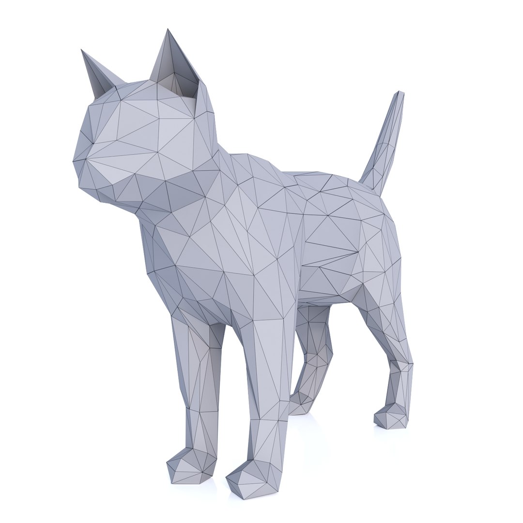 Cat 3D Model - TurboSquid 1281490