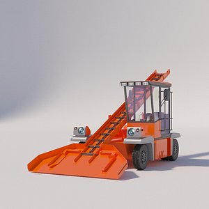 snow loader ko-206 3D model