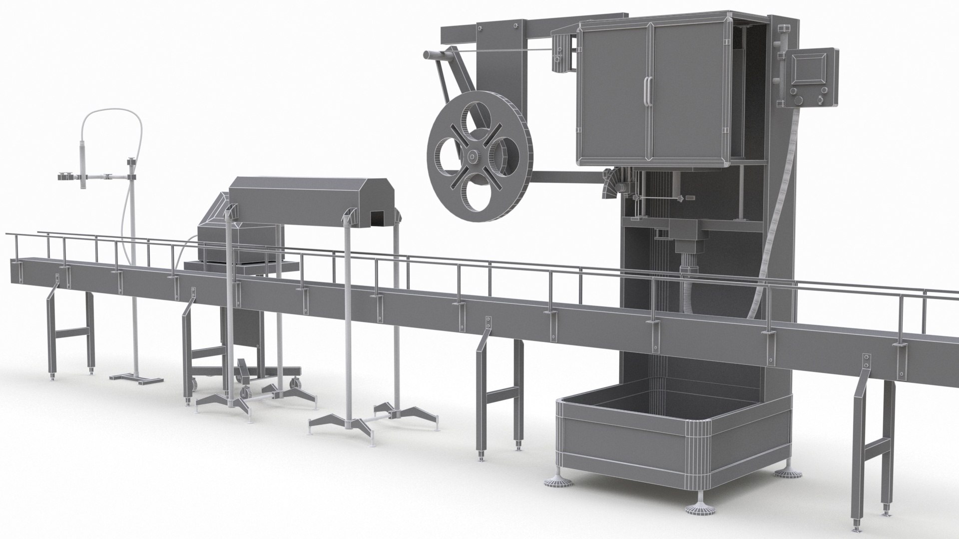 Labeling Machine Model - TurboSquid 2265847
