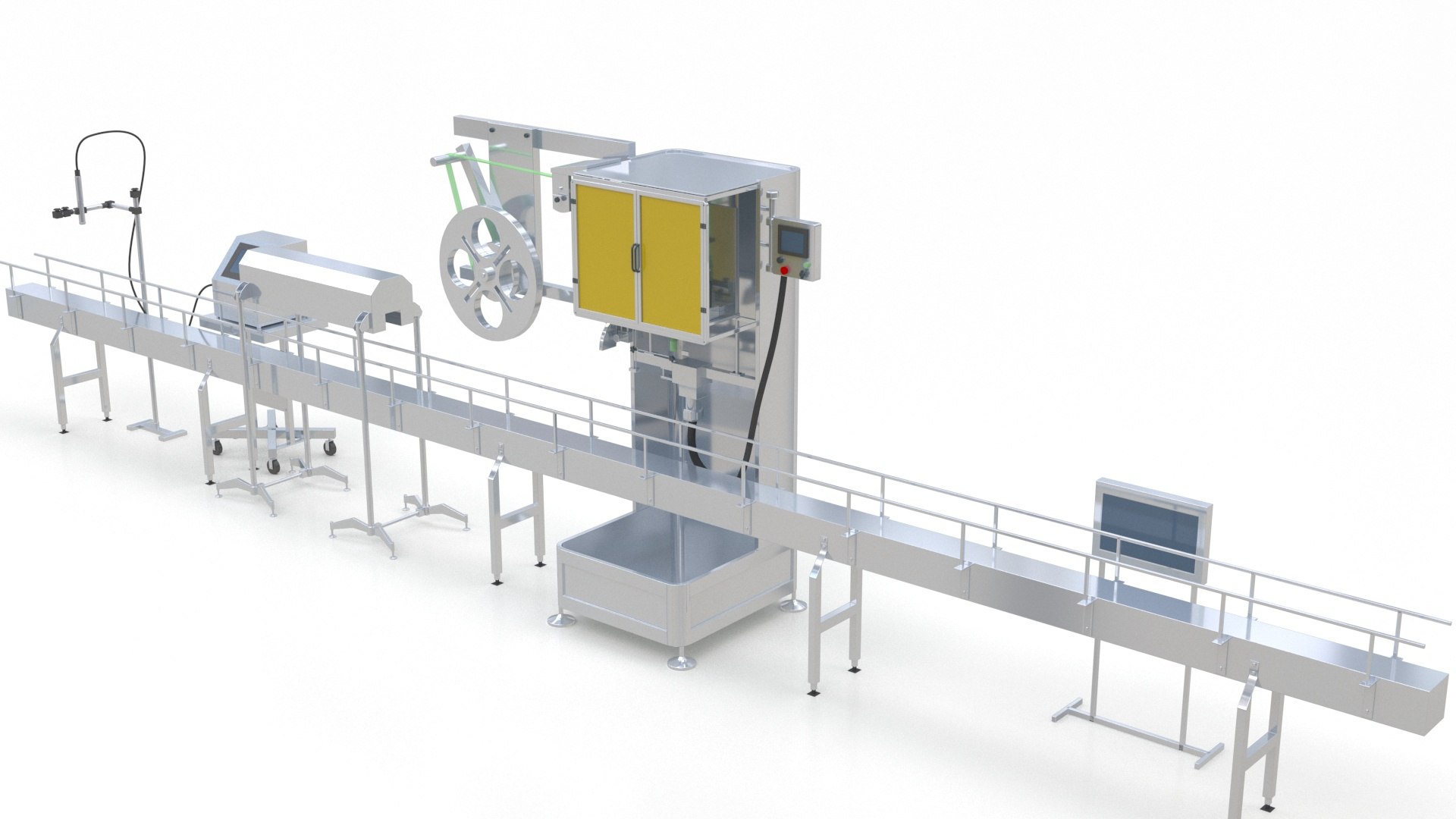 Labeling Machine Model - TurboSquid 2265847