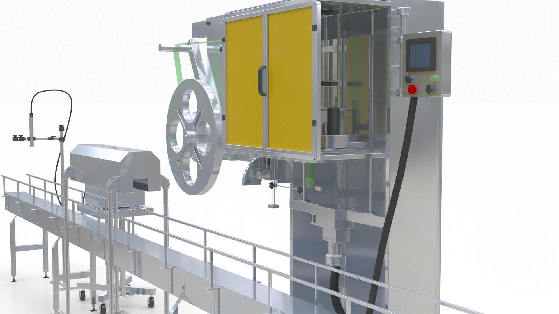 Labeling Machine Model - TurboSquid 2265847