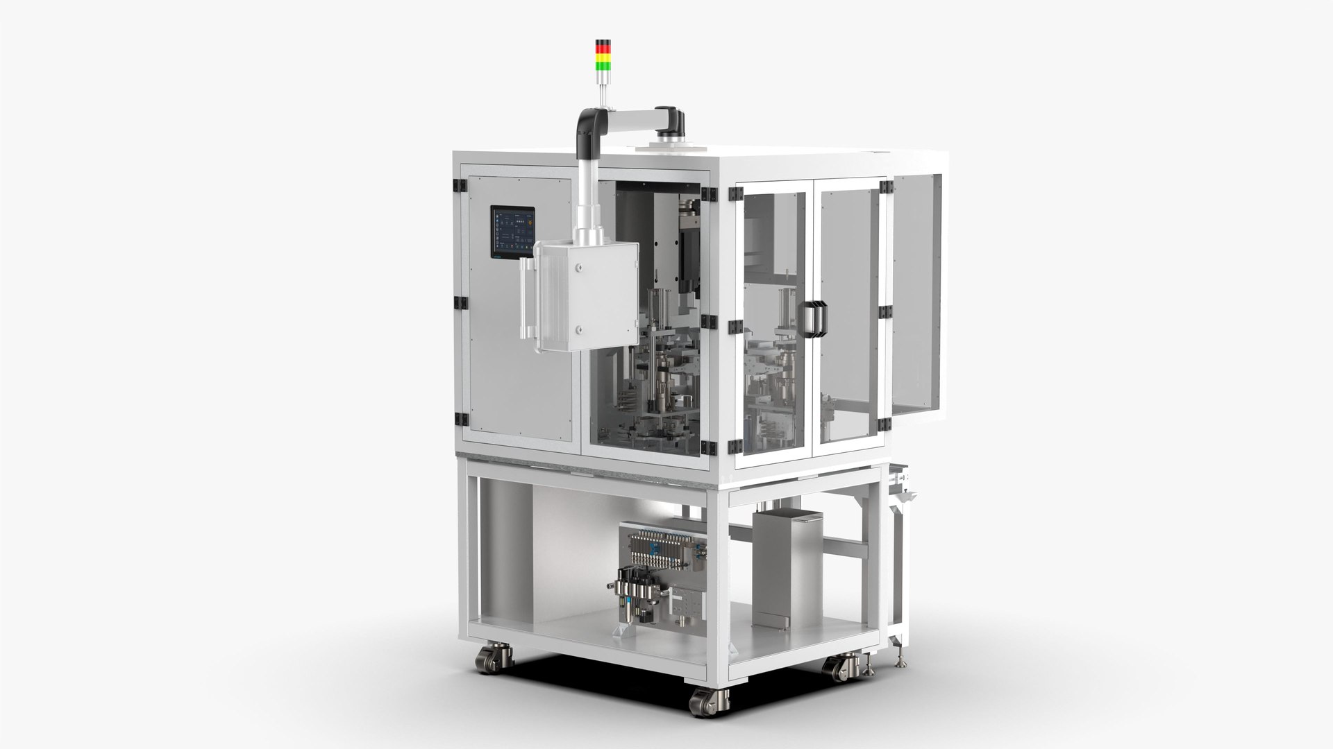 Automatic Riveting And Wire Harness Processing Machine 3D Model ...
