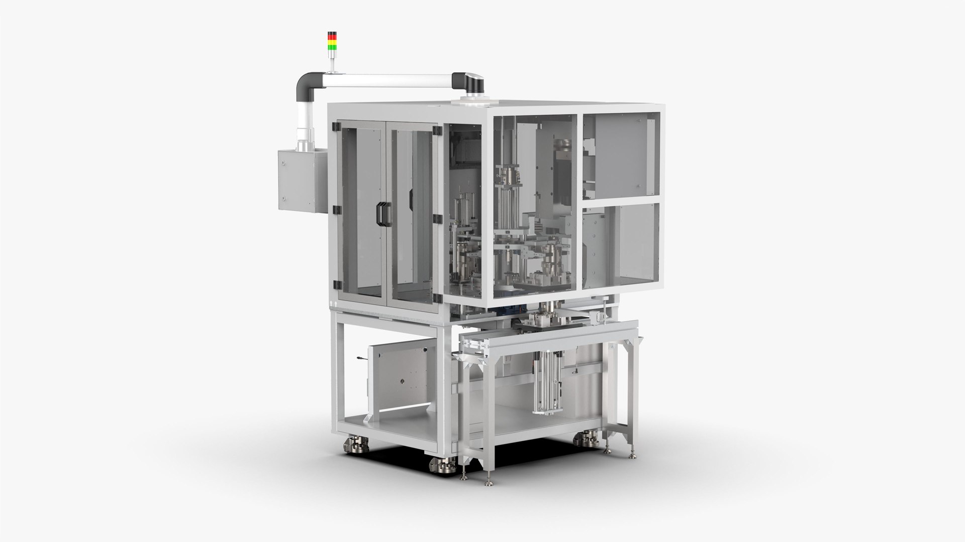 Automatic Riveting And Wire Harness Processing Machine 3D Model ...