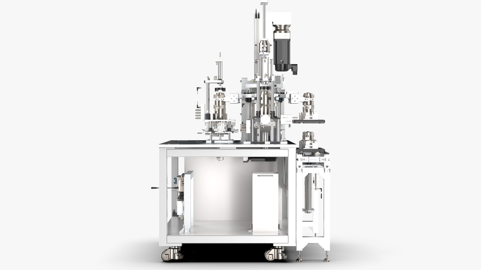 Automatic Riveting And Wire Harness Processing Machine 3D Model ...