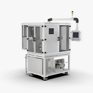 Automatic Riveting and Wire Harness Processing Machine 3D model