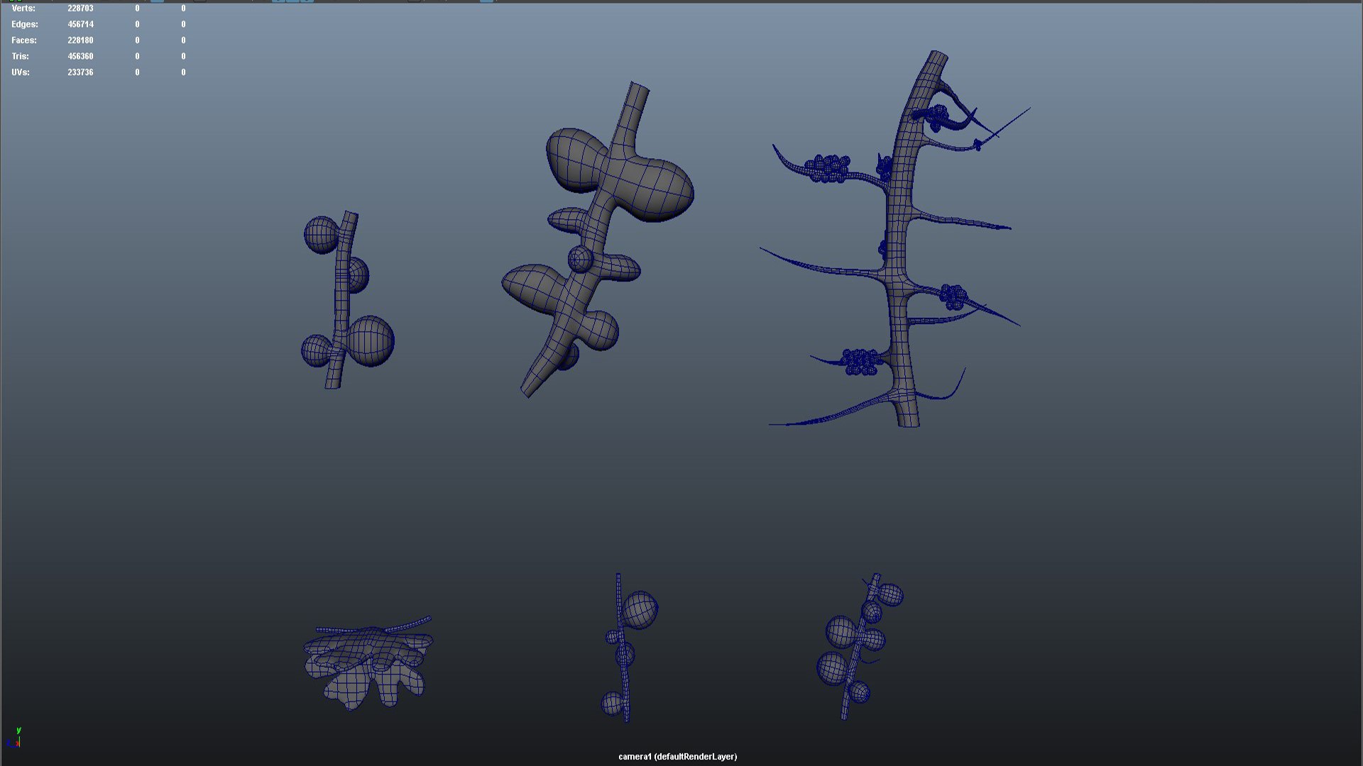 Root Nodules Model - TurboSquid 1782422