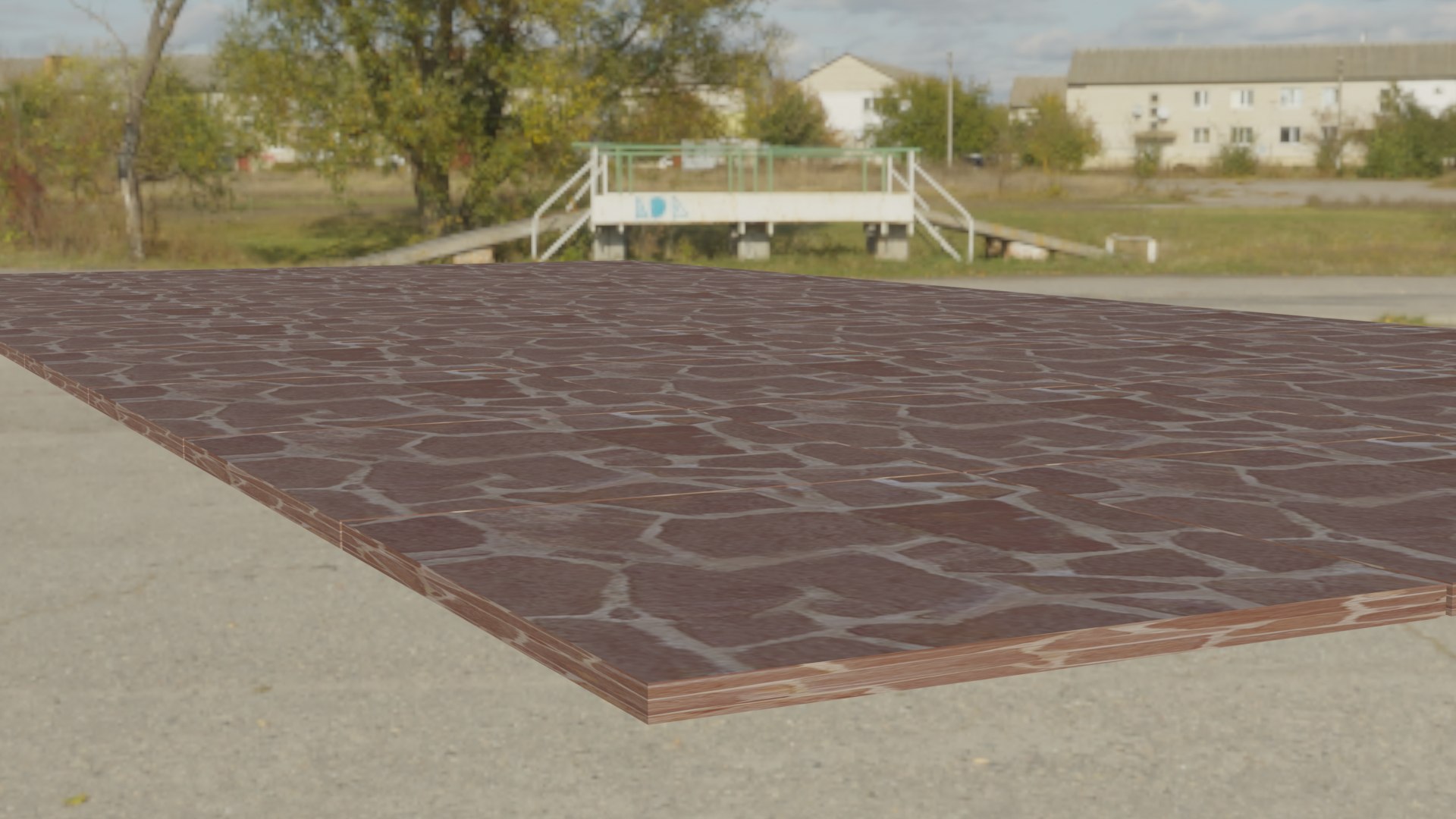 Outdoor Tile 3D Model - TurboSquid 1843960