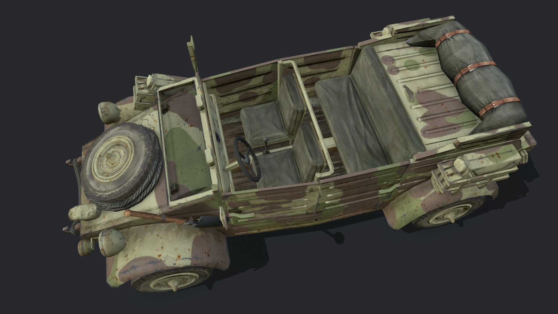 3D German Vehicle - TurboSquid 1540221