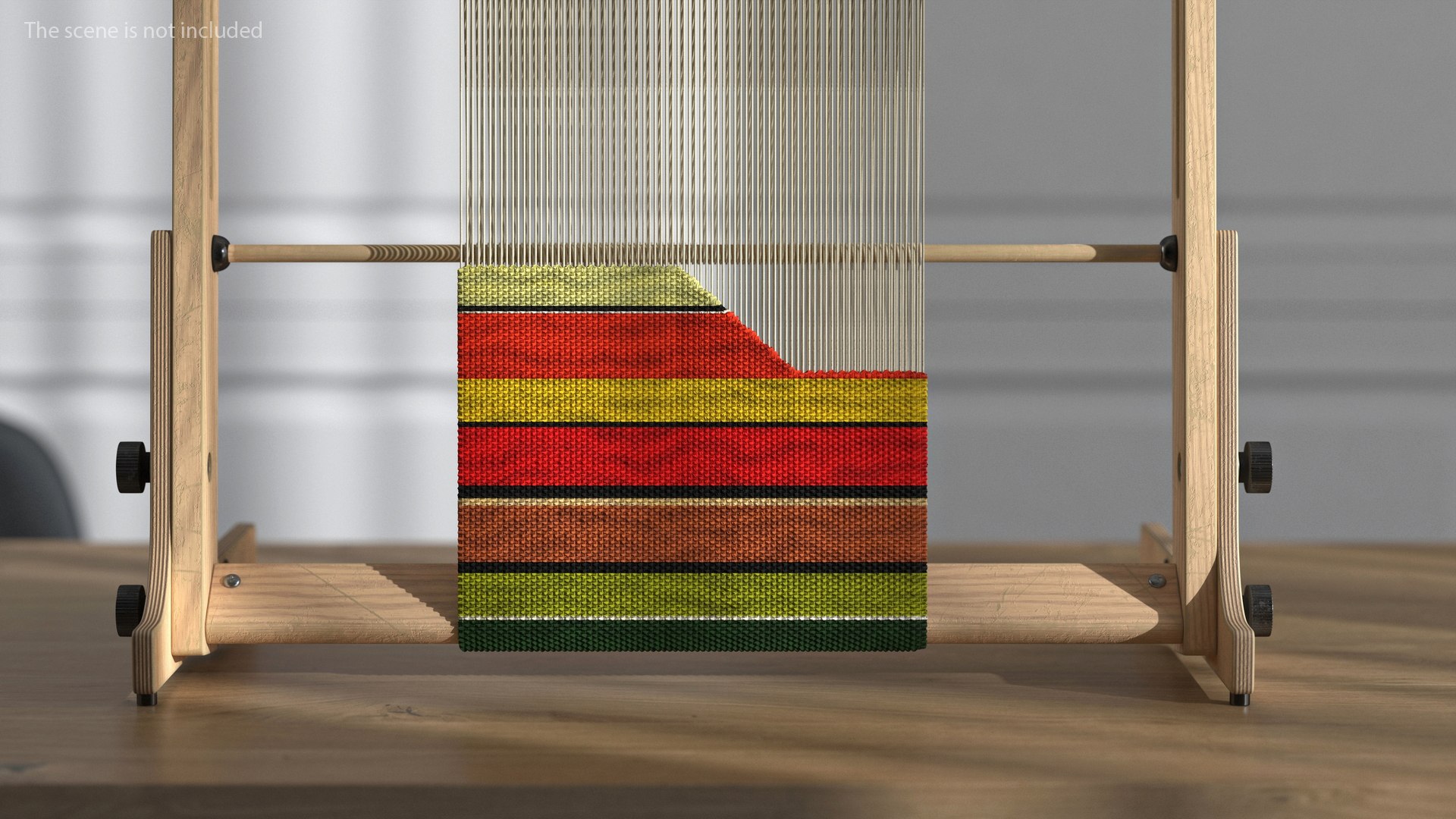 Wooden Tapestry Weaving Loom Aged 3D model TurboSquid 2083651