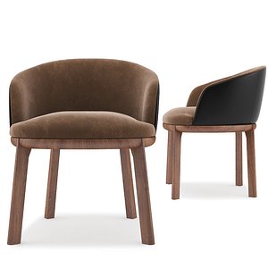 anita chair - ulivi 3D model