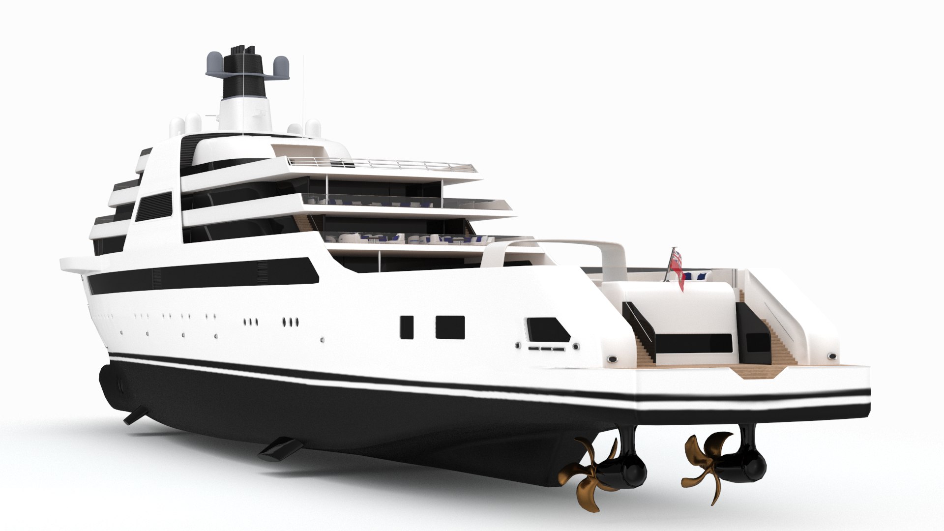 3D Model Solaris Superyacht - TurboSquid 2383976