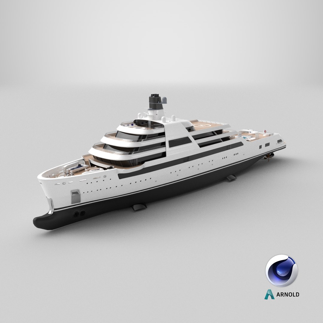 3D Model Solaris Superyacht - TurboSquid 2383976