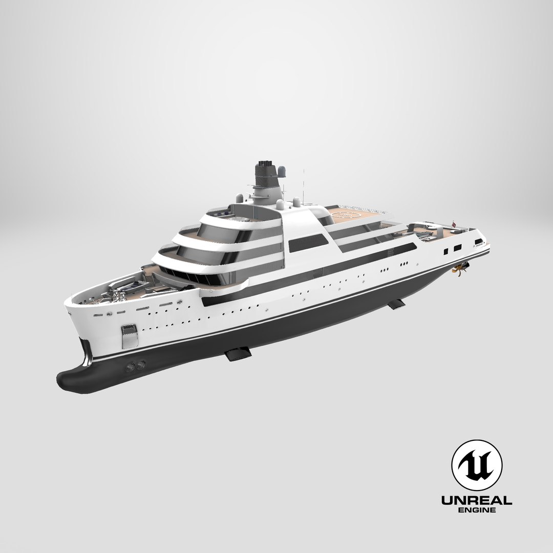 3D Model Solaris Superyacht - TurboSquid 2383976