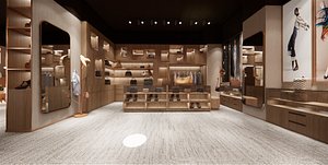 Clothing Store interior-A2