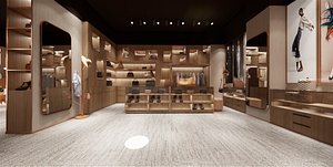 Clothing Store interior-A2