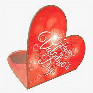 3D ValentinesDayPostcard 01 b model