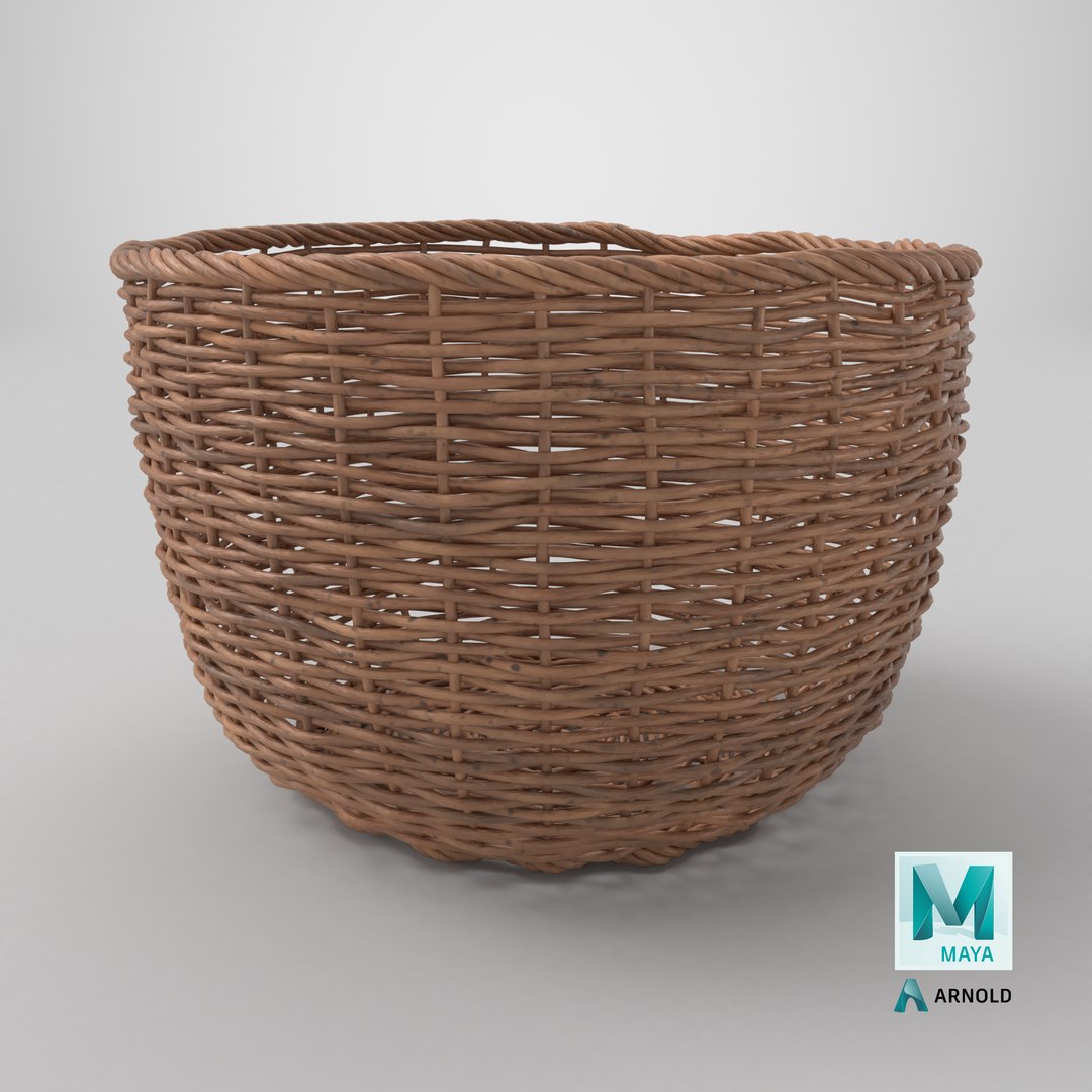 3D model Wicker Basket https://p.turbosquid.com/ts-thumb/NT/7YAwrL/Ml/stemcell_maya_arnold_render/png/1763464230/1920x1080/fit_q87/143294e53061514bc68f8b61b6e22356a8e12de2/stemcell_maya_arnold_render.jpg