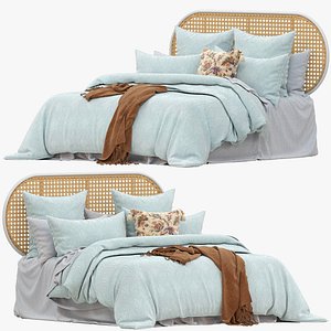 Adairs Grace Quilted Mist Quilt Cover