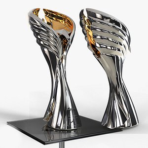 Formula1 F1 Abu Dhabi GP Award Trophy - cinematic