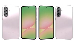 Samsung Galaxy A56 Awesome Pink 3D model