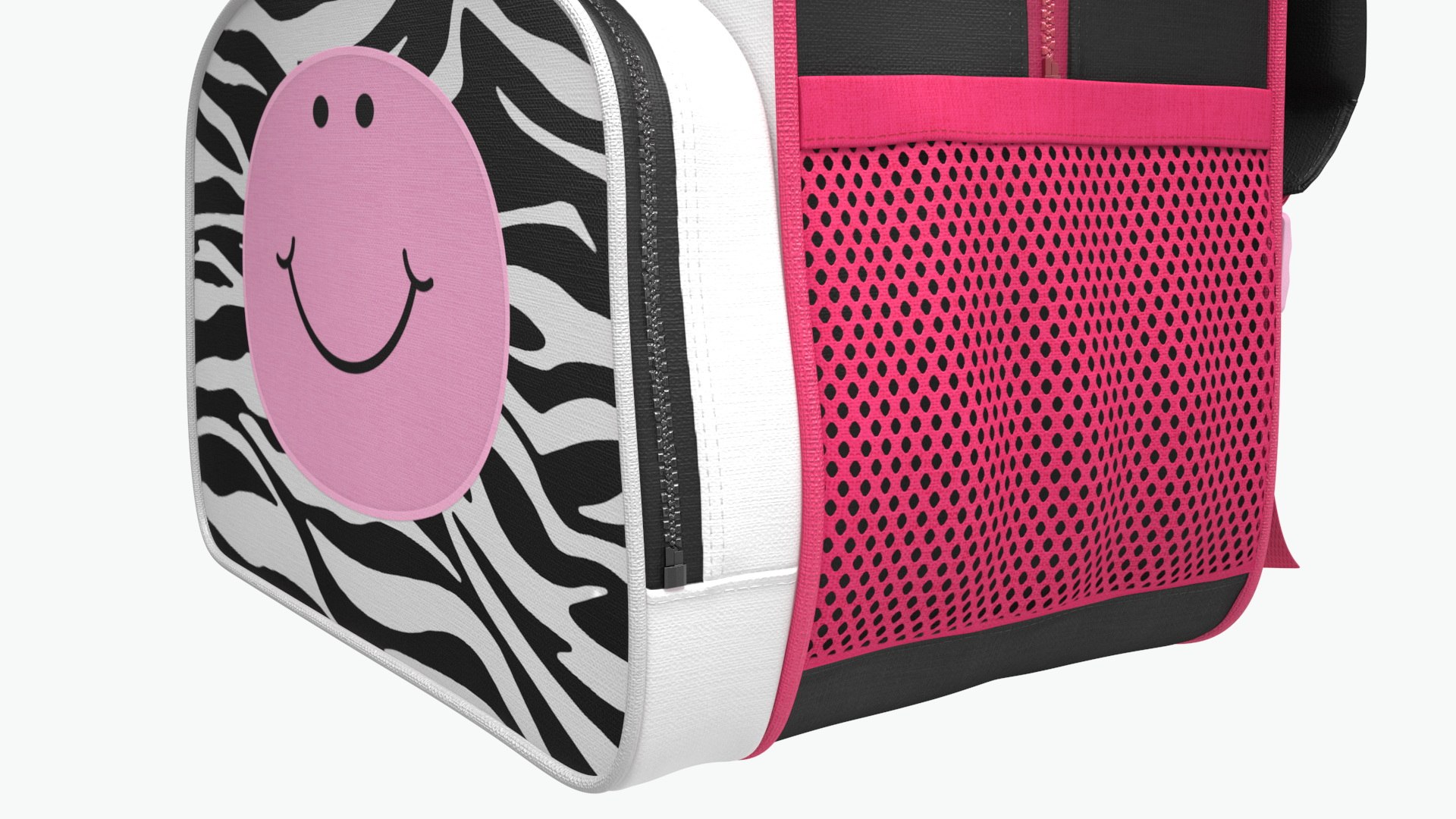 Cartoon Zebra Kids Backpack Model - TurboSquid 2238839