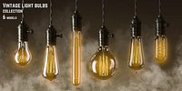 Vintage Edisson Light bulbs collection