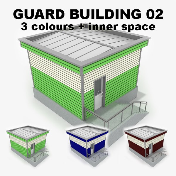 Guard Building 3D Models for Download | TurboSquid