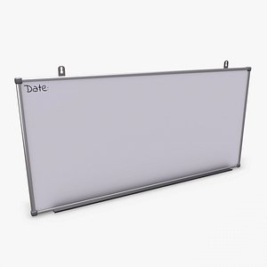 Whiteboard 3D model