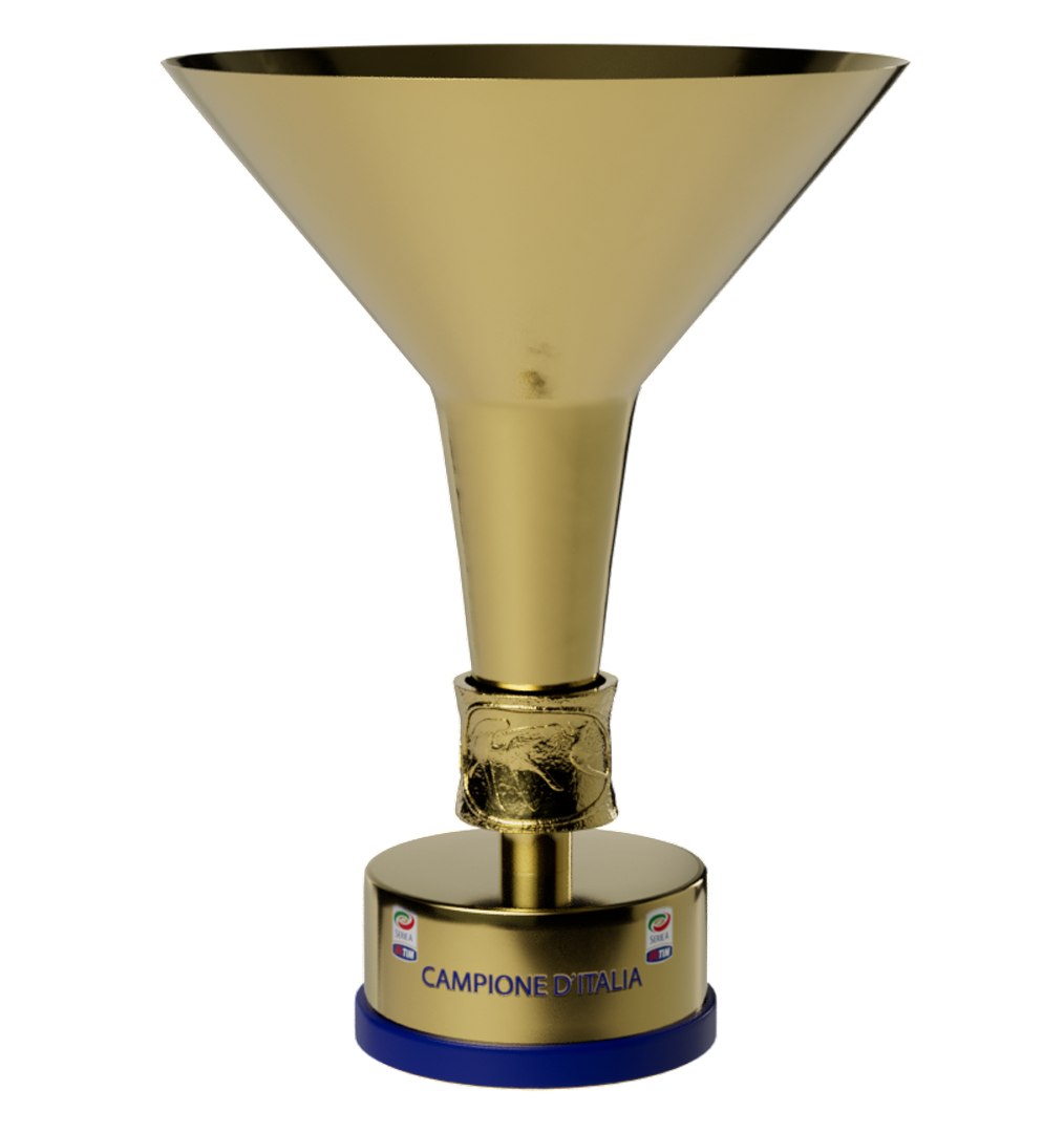 Serie A Trophy 3D Model - TurboSquid 2240119