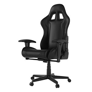 3D dxracer gaming chair model