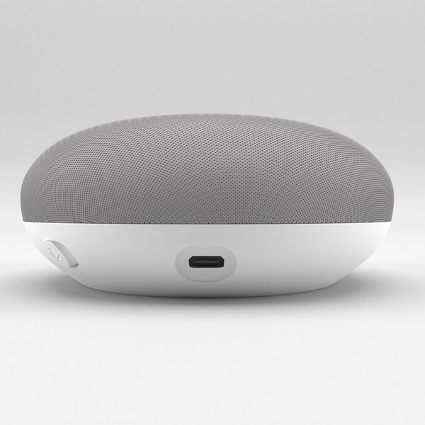 Google smart speaker 2018 3D - TurboSquid 1352867