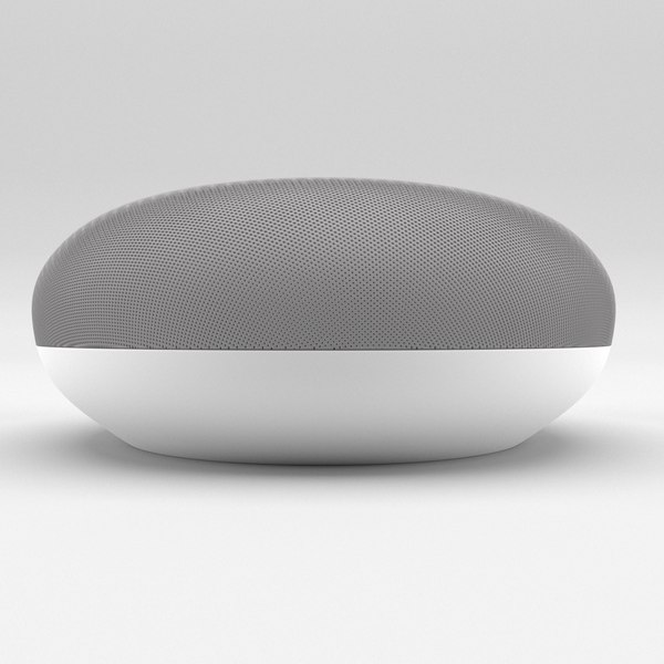 Google smart speaker 2018 3D - TurboSquid 1352867