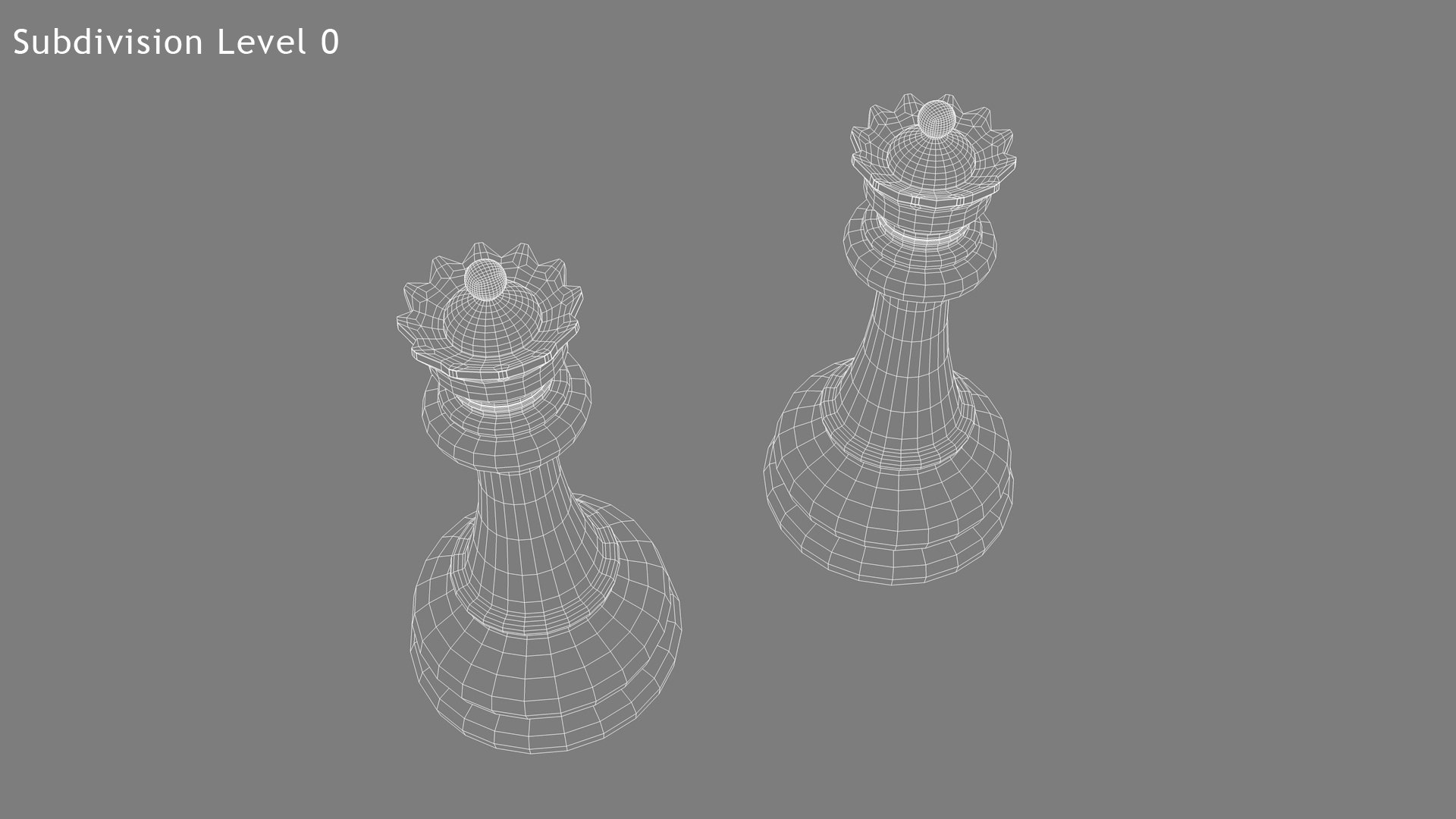 XADREZ DAMA CHESS QUEEN, 3D CAD Model Library