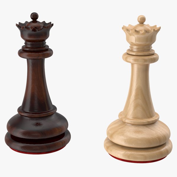 chess queen 3D model