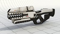 Rail-Gun Rifle