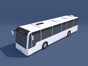 city bus c4d