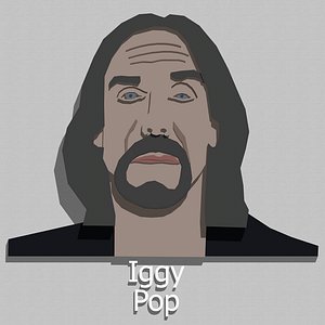 iggy pop portrait 3ds