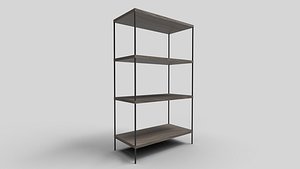 Bookcase N23 3D model