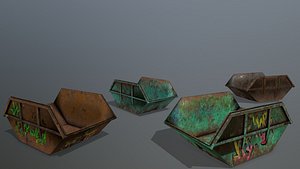 dumpster 3D model