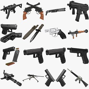 weapons big revolver rifle max