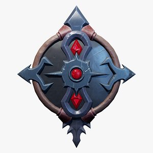 3D Vampiric Shield model