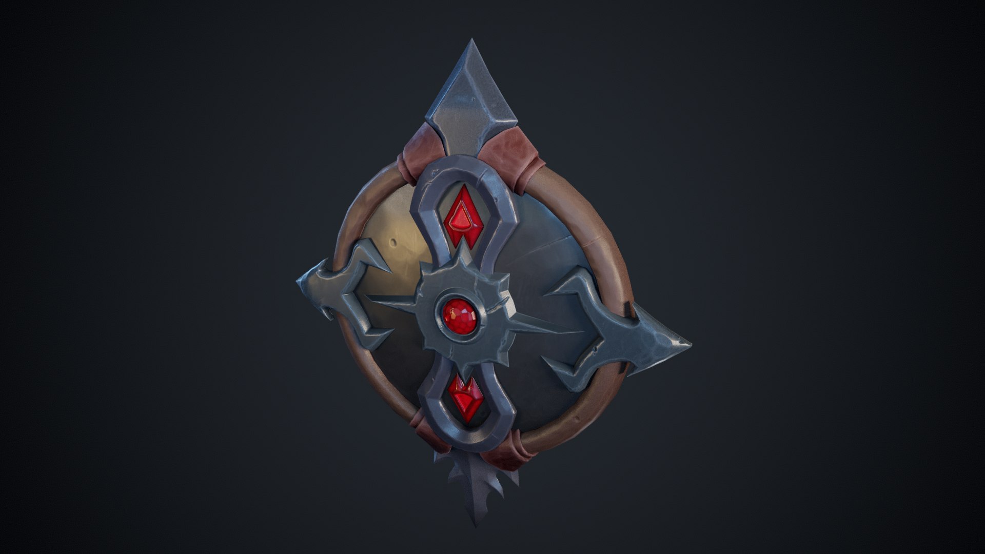 3D Vampiric Shield Model - TurboSquid 2218100