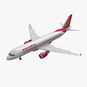 airbus a320 air india 3d 3ds
