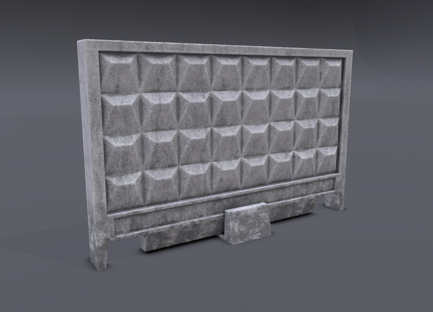 soviet-style concrete fence 3D model https://p.turbosquid.com/ts-thumb/NT/shpUjI/NEUdFrRe/4/jpg/1605616166/1920x1080/fit_q87/8f7ec17dbd2dab852e2ebac7c746b9341c71db60/4.jpg