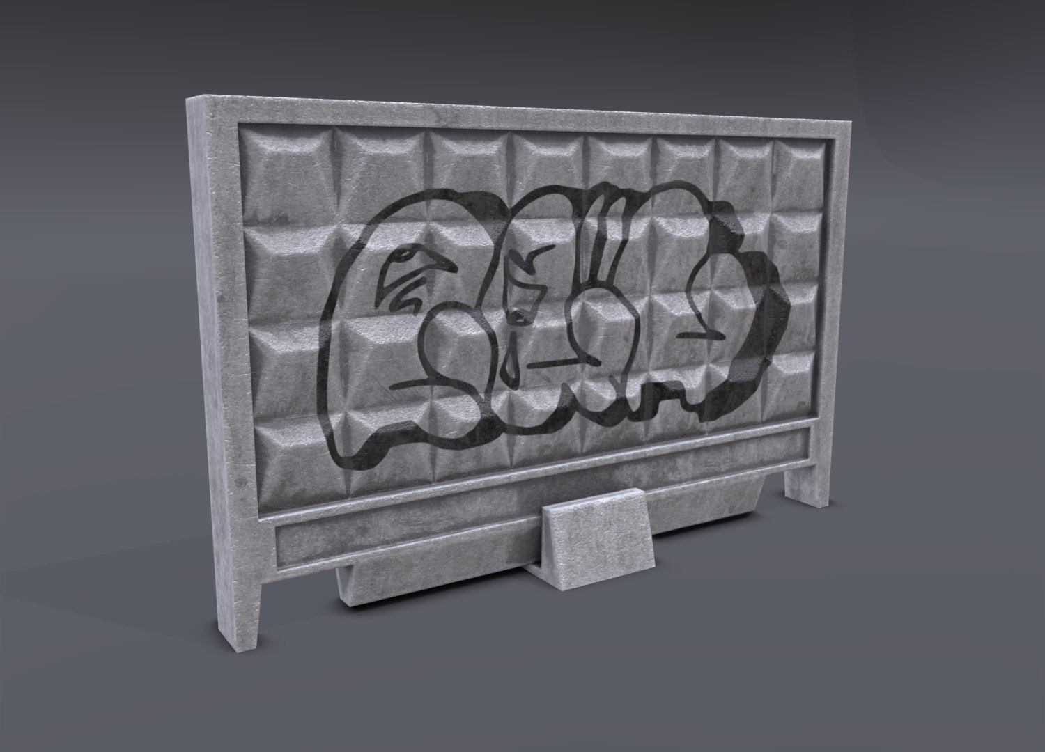 soviet-style concrete fence 3D model https://p.turbosquid.com/ts-thumb/NT/shpUjI/VYH8nLp0/3/jpg/1605616166/1920x1080/fit_q87/214a49dcb715f633b2a79882035068cded59808d/3.jpg