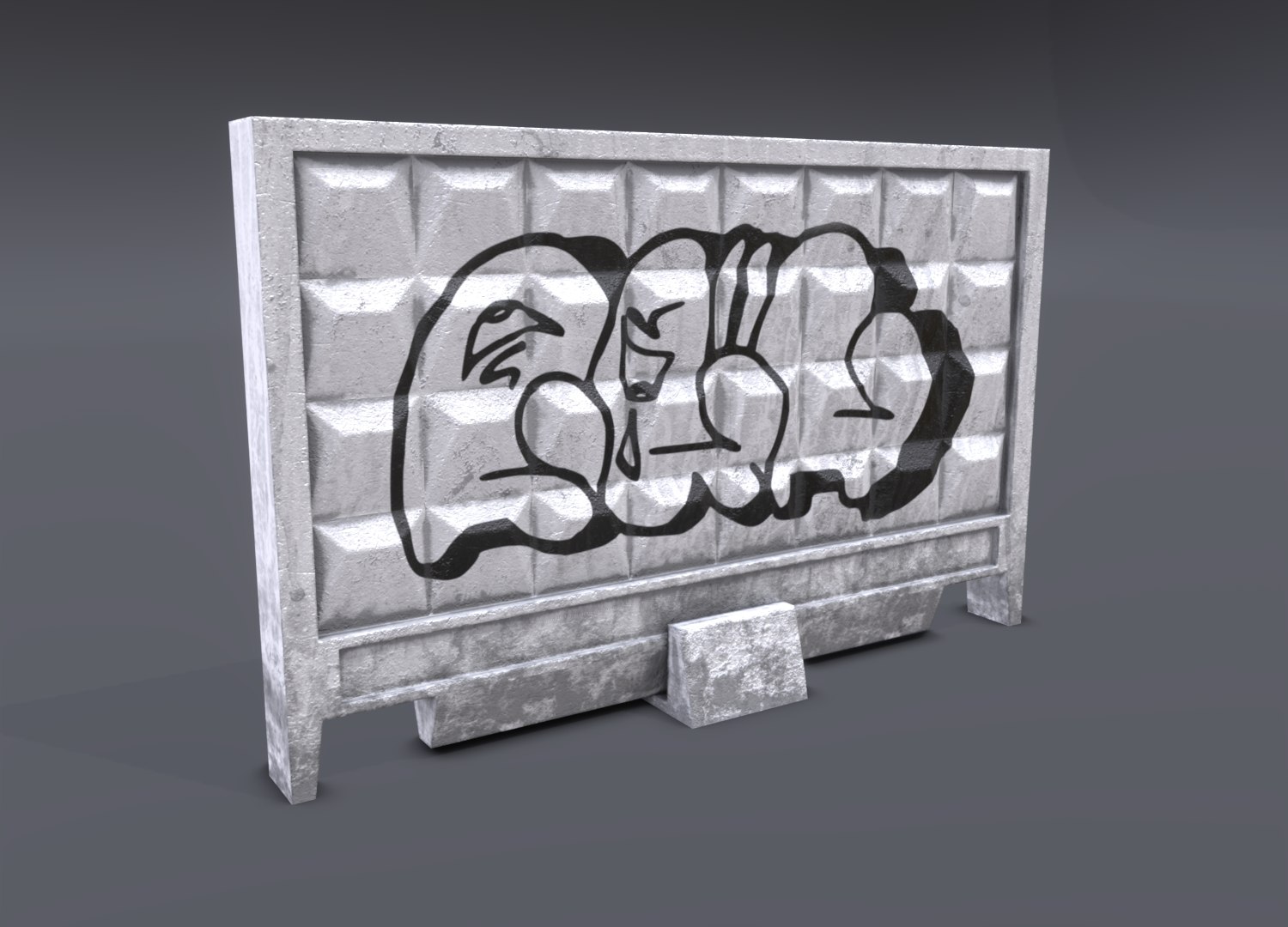 soviet-style concrete fence 3D model https://p.turbosquid.com/ts-thumb/NT/shpUjI/sY2roN02/13/jpg/1605616166/1920x1080/fit_q87/de9b508eb76aa212b996be0926ca9db3abf814e8/13.jpg