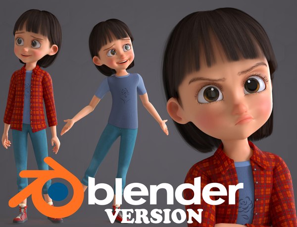 Rigged Blender Human Models | TurboSquid