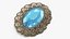 Antique Aged Brooch